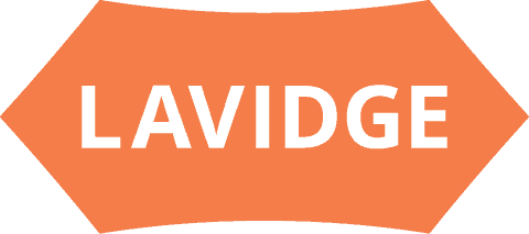 LAVIDGE Logo Orange CMYK